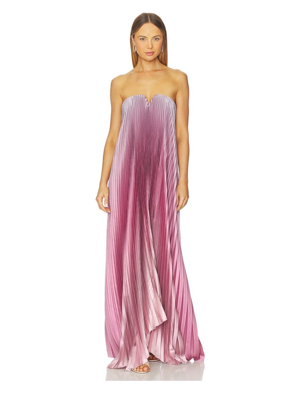 L’IDEE Black Tie Gown - Mauve Ombré (Size: M/10)